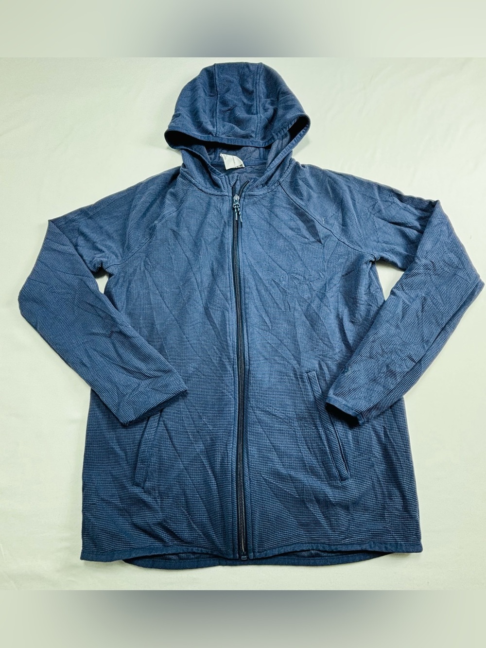 all in motion Men's Lightweight Hooded Zip Jacket — Navy Blue W639